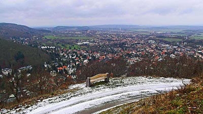 Blick von der Burgruine Bad Harzburg