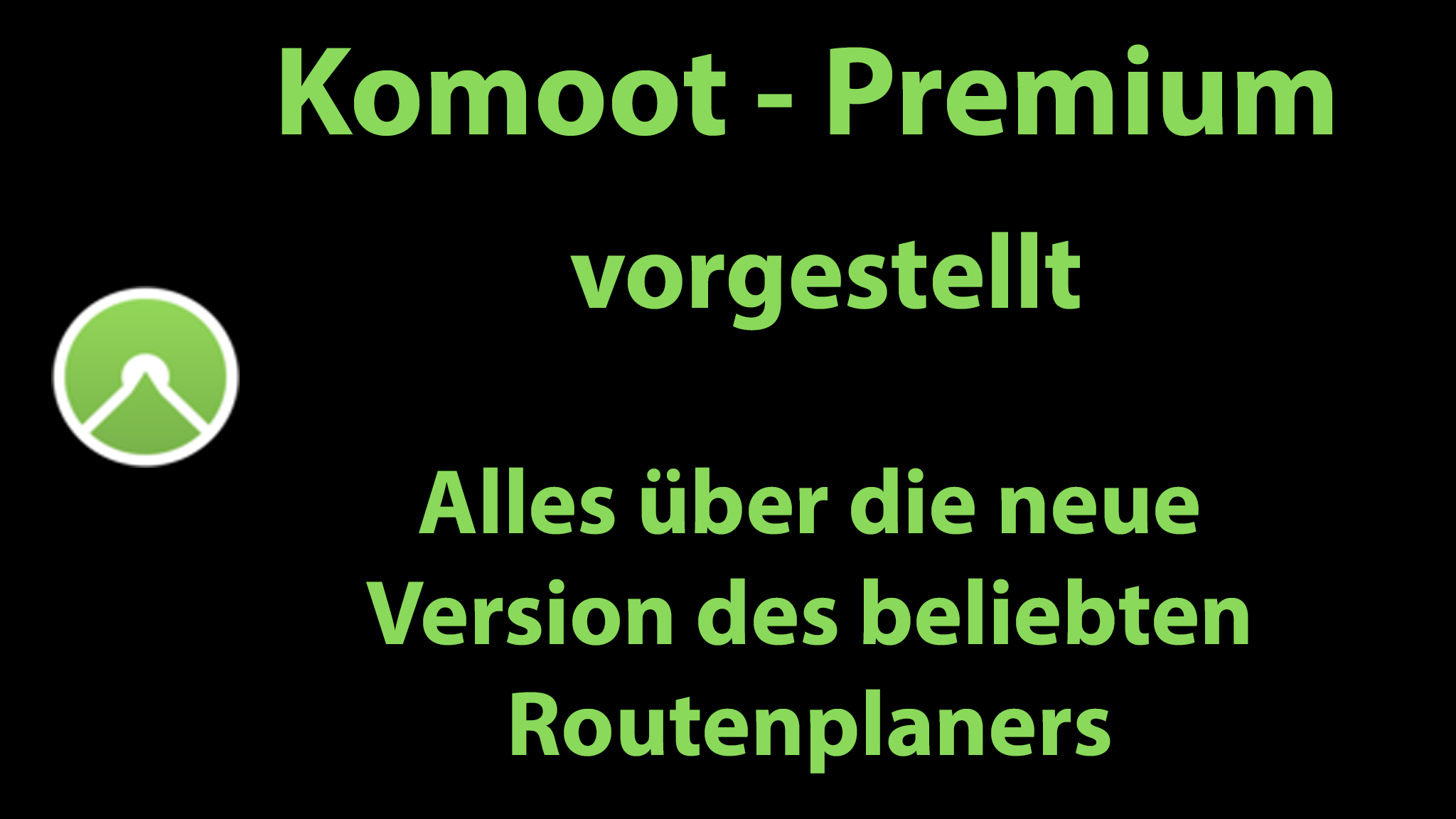 Komoot Premium