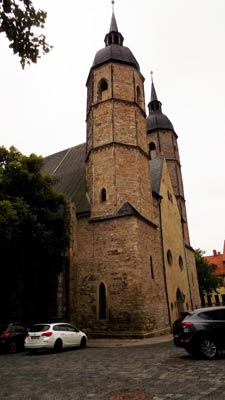 Die Kirche St.Andreas in Eisleben