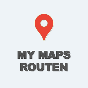 Google My Maps Routen richtig darstellen